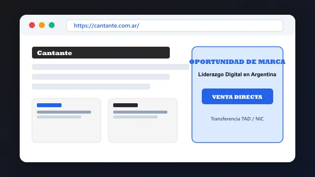 Modelo de aplicación comercial y proyectos digitales para cantante.com.ar