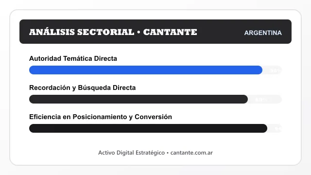 Análisis sectorial y posicionamiento estratégico para Cantante